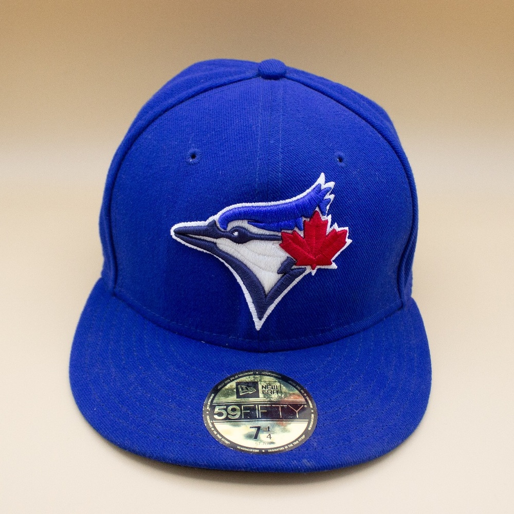 New Era Toronto Blue Jays Era MLB 59FIFTY Fitted Flat bill Hat Men's Size 57.7cm